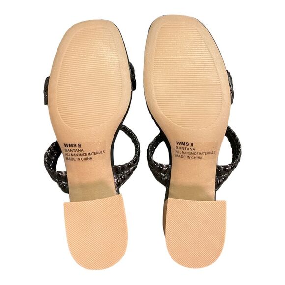 DV Dolce Vita Ladies Cushioned Memory Foam Lightweight Santana Sandal - Black - Picture 5 of 5